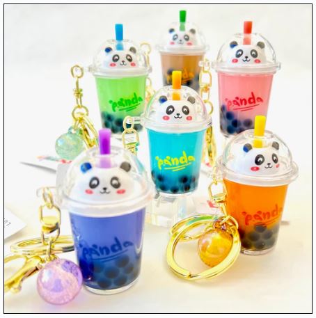 Milk Cap Drinks Key Chain