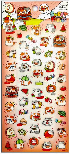 Nekoni Kawaii Animals Stickers