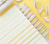 Color Series Style Masking Tape 10pcs Set