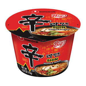 NongShim Shin Ramen BIG Noodle Bowl