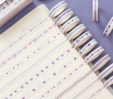 Color Series Style Masking Tape 10pcs Set