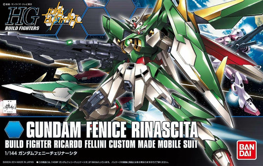 Gundam Fenice Rinascita Build Fighter Ricardo Fellini Custom Made Mobile Suit HG 17