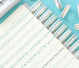 Color Series Style Masking Tape 10pcs Set