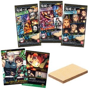 Demon Slayers Wafers with Cards 6
