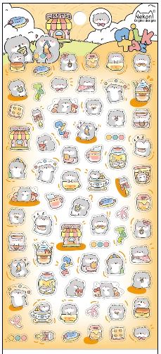 Nekoni Kawaii Animals Stickers