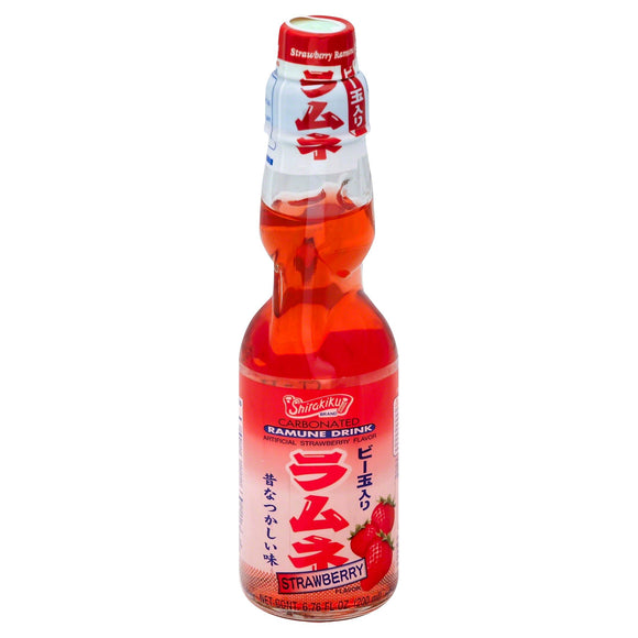 Ramune Drink Strawberry 200ml