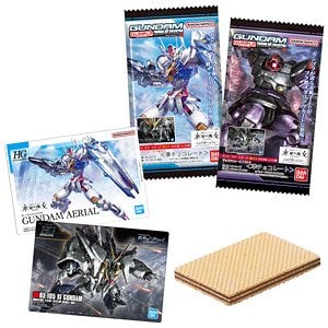 Gundam Wafer with Trading Cards
