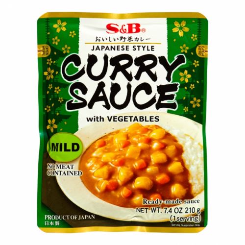 S&B Curry Golden Veg Mild 7.4OZ