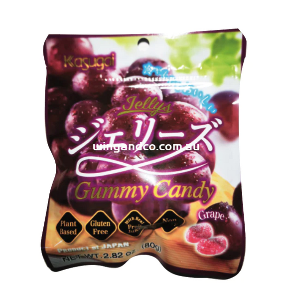 Kasugai Gummy Candy Grape