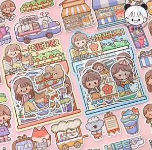 Telado Lets Go Shopping Stickers