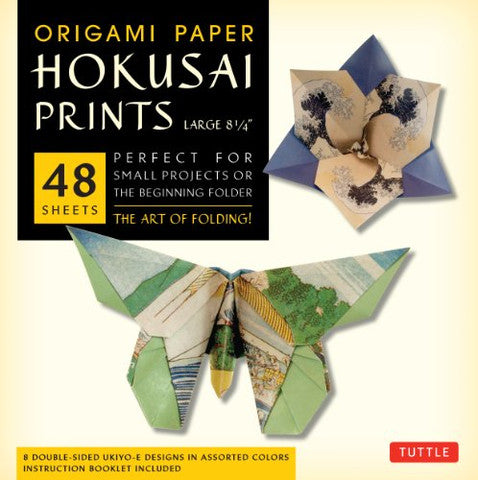 Origami Paper Hokusai Print