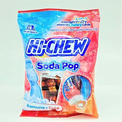 Morinaga Hi-Chew Soda Pop Ramune and Cola Mix Bag