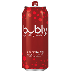 Bubly Sparkling Water Cherry Can