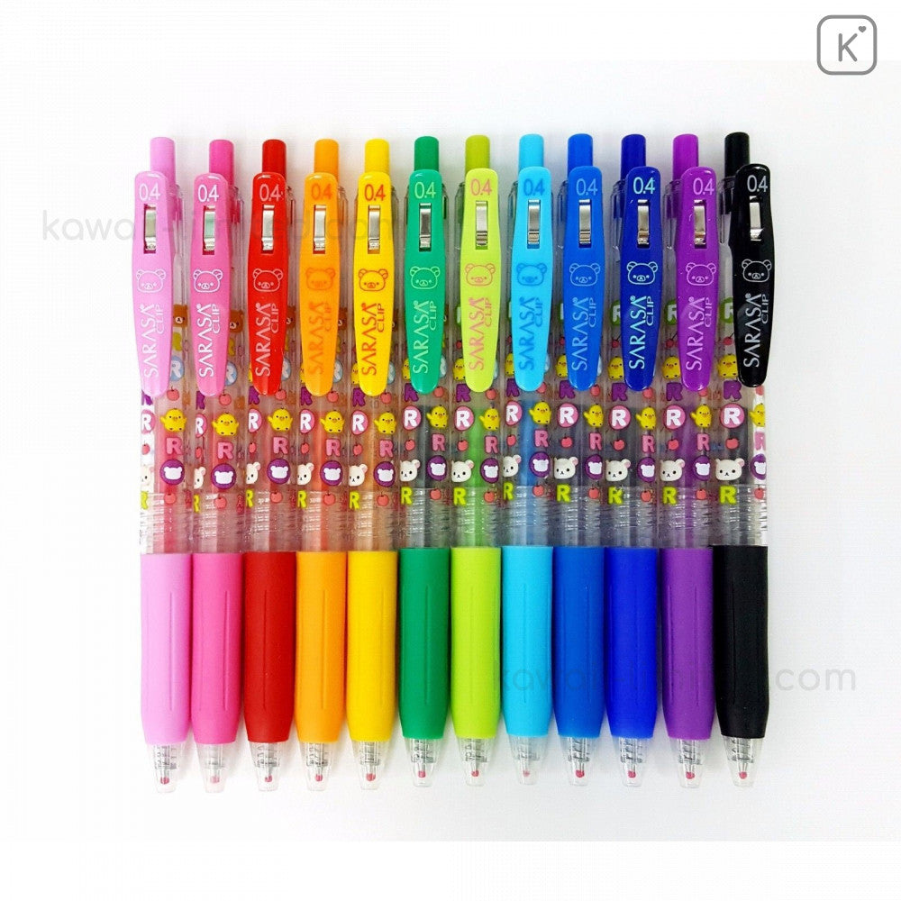 Zebra Sarasa Clip Gel Pen 0.4mm