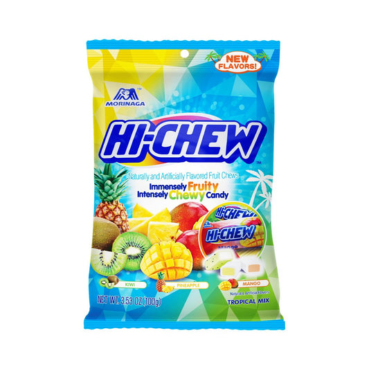 Morinaga Hi Chew Tropical Mix Bag [NEW]