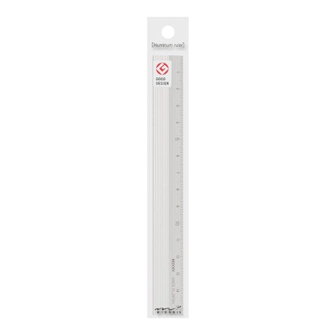 Midori Good Design Aluminum Ruler 15cm