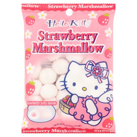 Hello Kitty Strawberry marshmallows