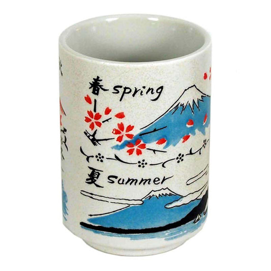 Sushi Tea Mug Mt Fuji