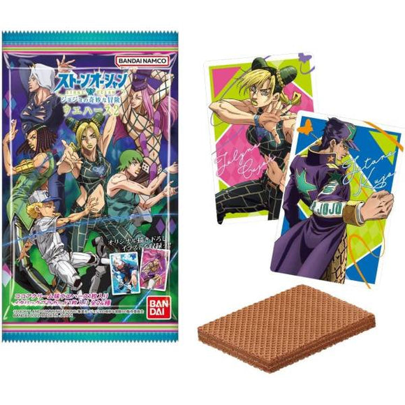 JoJo's Bizarre Adventure Stone Ocean Character Wafer with Card
