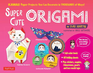 Origami Kawaii Paper Projects You Can Decorate In Thousands Of Ways!