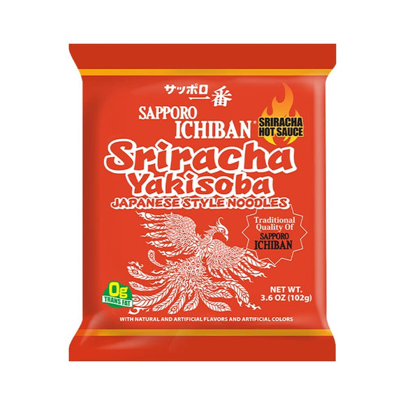 Sapporo Ichiban Sriracha Yakisoba Single
