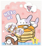 Nekoni 6 Designs Stickers 36 piece