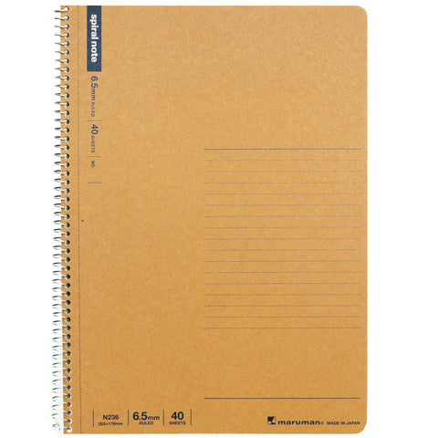 Maruman Spiral Notebook B5 | 40 Sheets