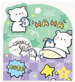 Nekoni 6 Designs Stickers 36 piece