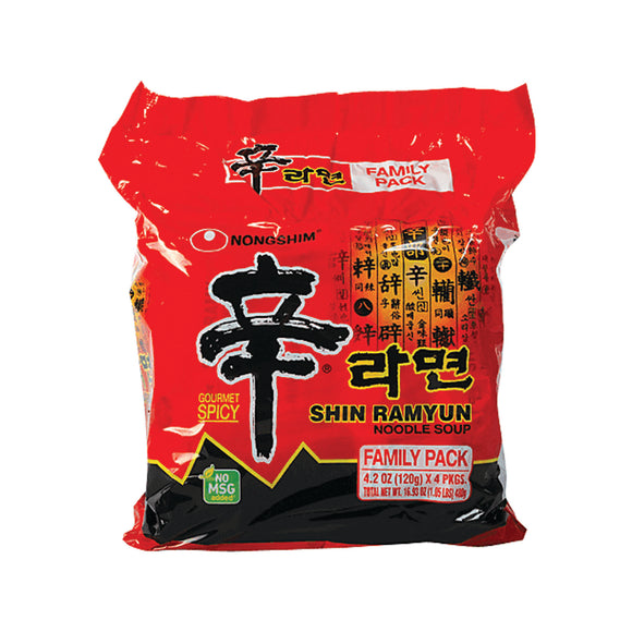 Nongshim Shin Ramyun Noodle 4Packs