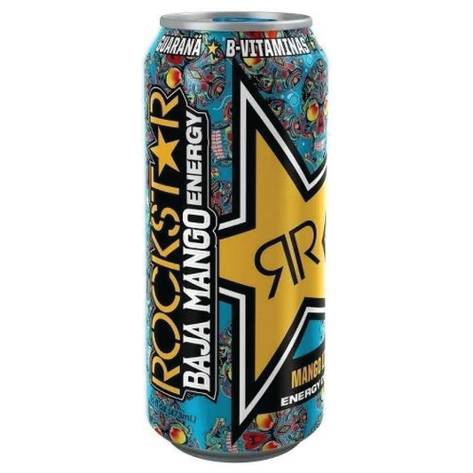 Rockstar Energy Drink Mango Lime 16oz