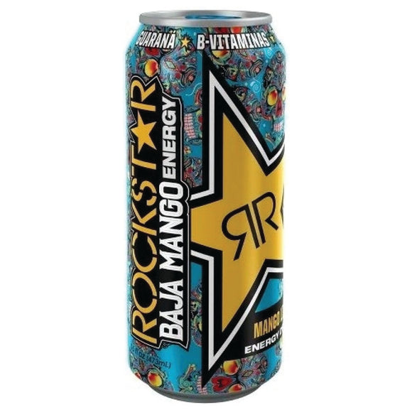 Rockstar Energy Drink Mango Lime 16oz