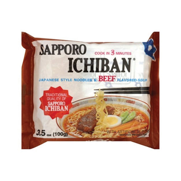 Sapporo Ichiban Noodle Beef Single
